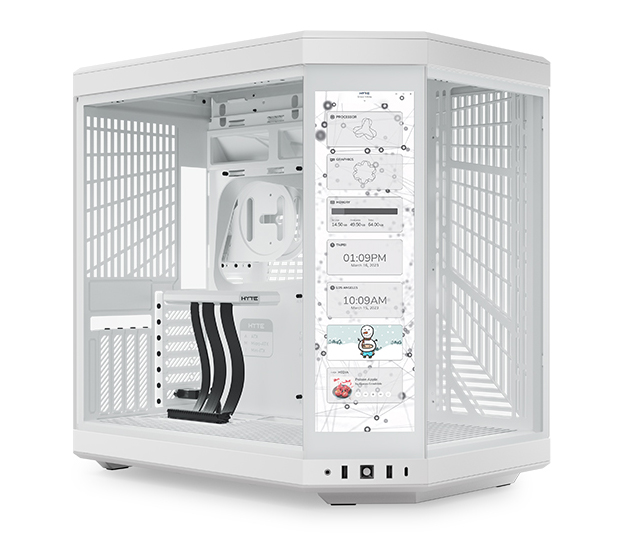 PCケース(自作PC用) Define 7 White TG Clear Tint Fractal Design フラクタルデザイン Define 7 White TG Clear